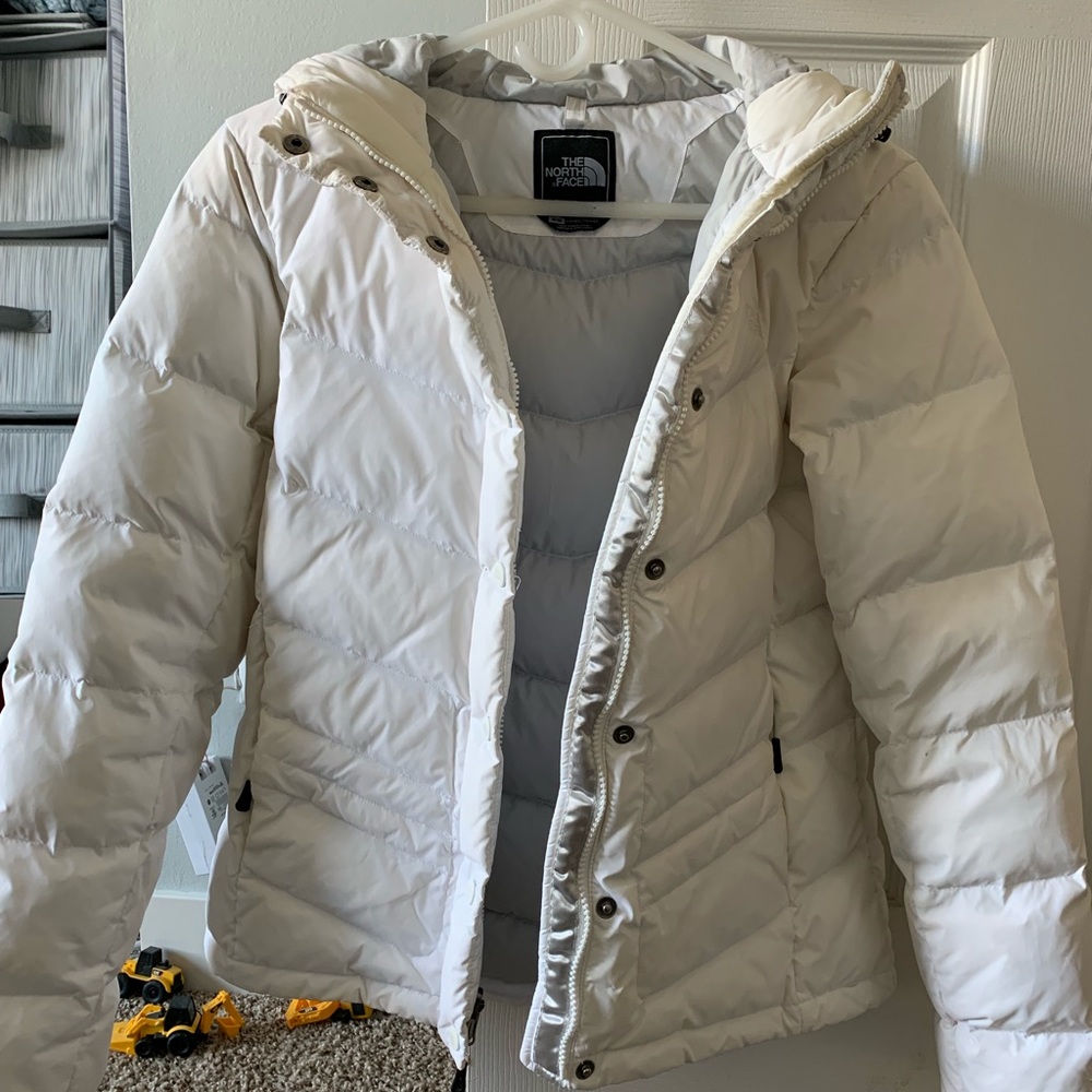 White North Face Winter Jacket